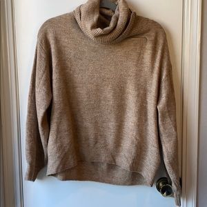 H&M camel turtleneck